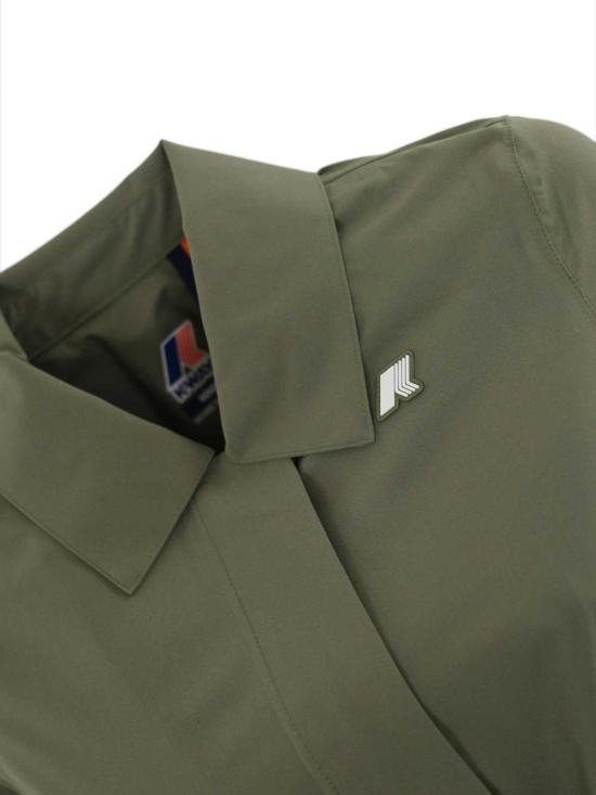  까웨 트렌치 코트 K61337WV15 Green - K-WAY