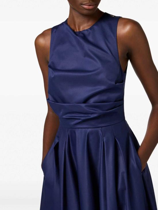 25SS 엘리자베타프랜치 미디 스커트 ABT5252E2DC8 Blue - ELISABETTA FRANCHI