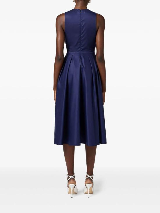 25SS 엘리자베타프랜치 미디 스커트 ABT5252E2DC8 Blue - ELISABETTA FRANCHI