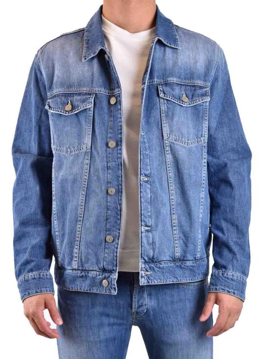  돈답 데님 자켓 UJ812DF0269HG7DU800 Dark Wash - DONDUP