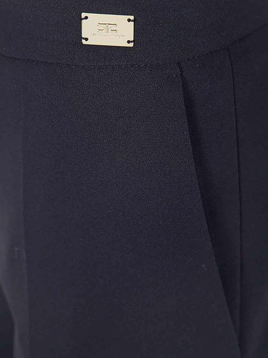  엘리자베타프랜치 스트레이트 팬츠 PA05447E2110 Black - ELISABETTA FRANCHI