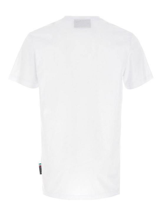 25SS 필립 플레인 반팔 티셔츠 PAECMTK8323PJY002N01 White - PHILIPP PLEIN