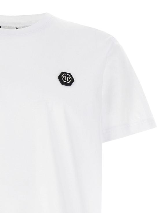 25SS 필립 플레인 반팔 티셔츠 PAECMTK8323PJY002N01 White - PHILIPP PLEIN