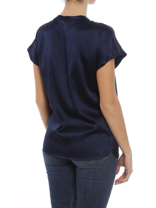  핑코 블라우스 1G172ZZR64G57 Blue - PINKO