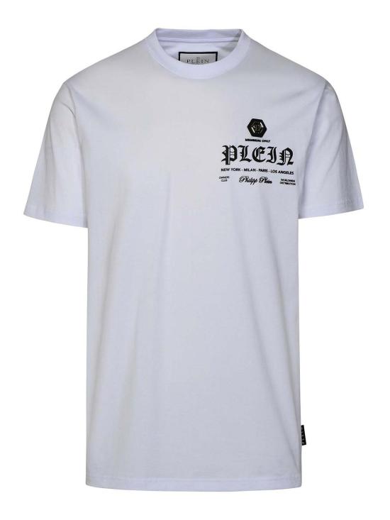 필립 플레인 반팔 티셔츠 SADCMTK6842PJY002N01 White