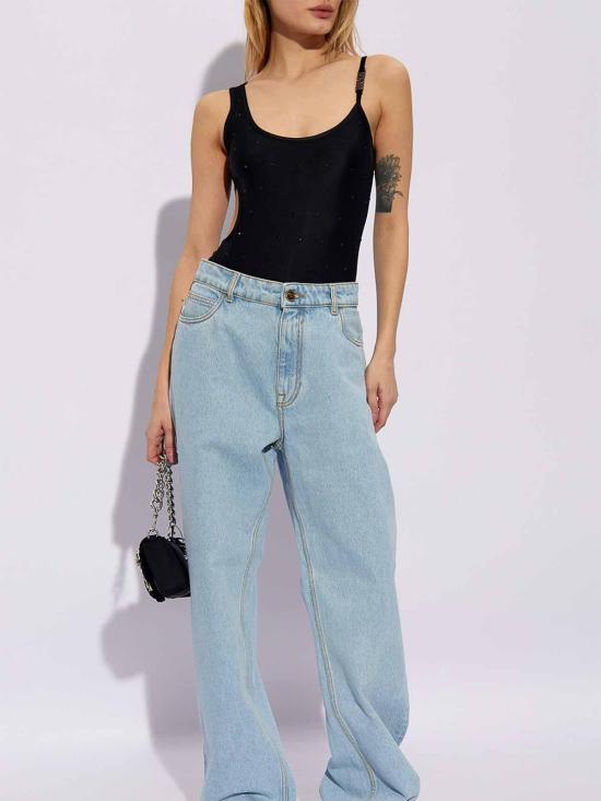 24FW 베르사체 민소매 티셔츠 76HAME05CJXXE899 Black - VERSACE