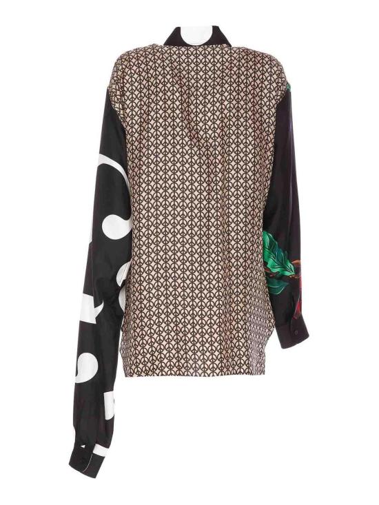  모스키노 셔츠 021754601888 Brown - MOSCHINO