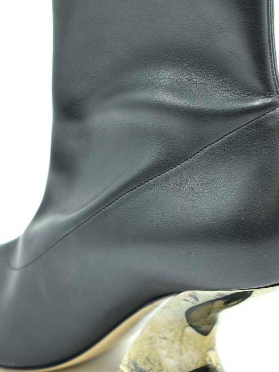  카사데이 부츠 1R395W080MC21629000 Black - CASADEI