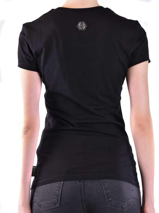  필립 플레인 반팔 티셔츠 AACCWTK3008PJY002N02 Black - PHILIPP PLEIN