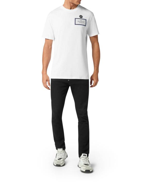 25SS 필립 플레인 반팔 티셔츠 SAECMTK8133PJY002N01 White - PHILIPP PLEIN