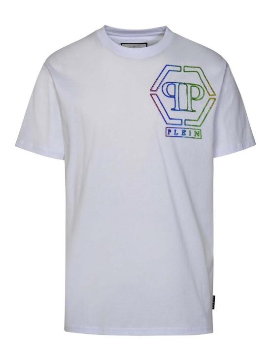  필립 플레인 반팔 티셔츠 SADCMTK6795PJY002N01 White
