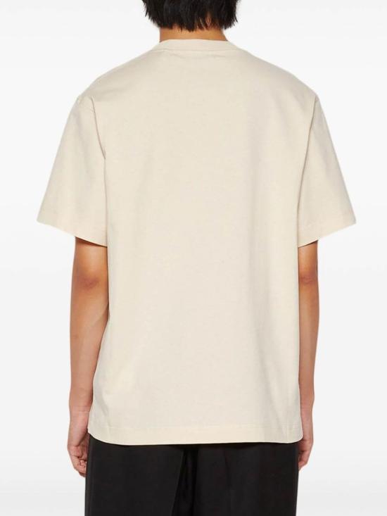 25FW 버버리 반팔 티셔츠 8097532 Cream - BURBERRY