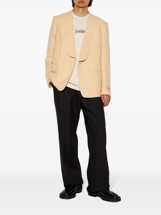 25FW 버버리 반팔 티셔츠 8097532 Cream - BURBERRY