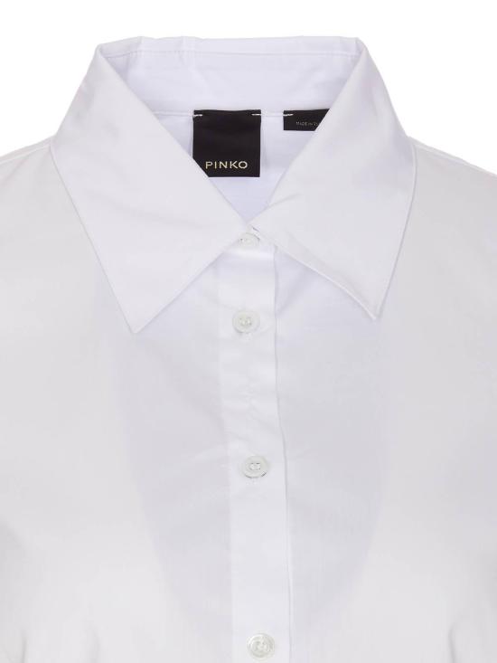 25FW 핑코 셔츠 103709A1Y2Z04 White - PINKO