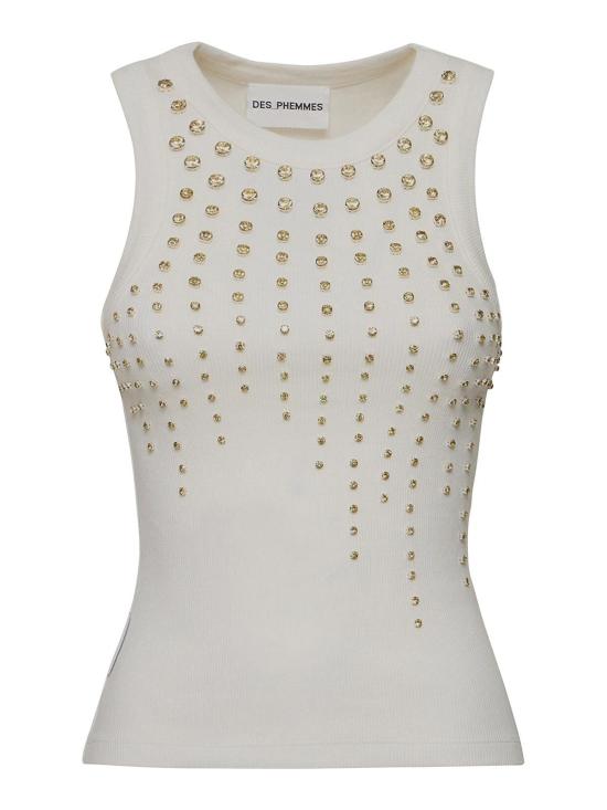  데 펨메스 반팔 티셔츠 D101JCD0100 White