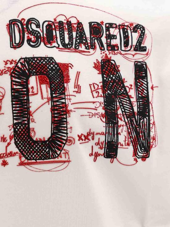  디스퀘어드2 반팔 티셔츠 S79GC0084S23009100 White - DSQUARED2