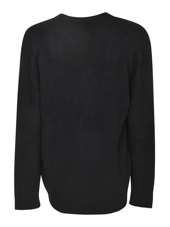 25FW 아방도이 가디건 224WU3443CLNVDPV00053 Black - AVANT TOI