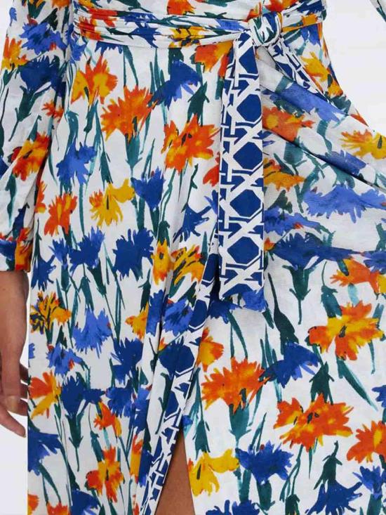  다이앤 본 퍼스텐버그 미디 스커트 DVFDW1S006DIVCM Multicolour - DIANE VON FURSTENBERG