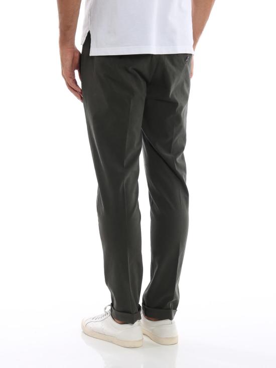  돈답 스트레이트 팬츠 UP235GS0036UPTD642 Dark Green - DONDUP