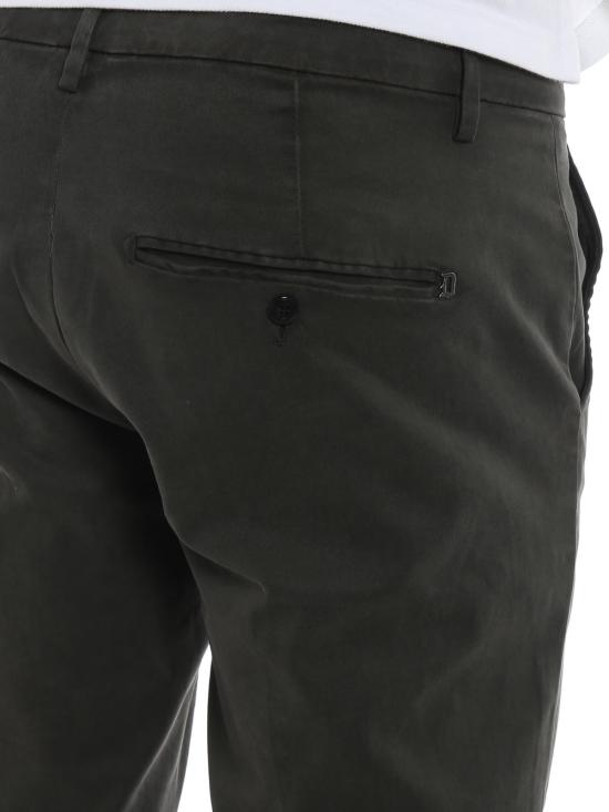  돈답 스트레이트 팬츠 UP235GS0036UPTD642 Dark Green - DONDUP