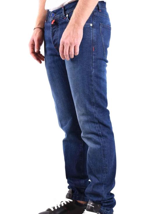  키톤 스트레이트 팬츠 UPNJSMJ0216C0300KDENIM Blue - KITON
