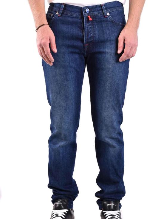  키톤 스트레이트 팬츠 UPNJSMJ0216C0300KDENIM Blue - KITON