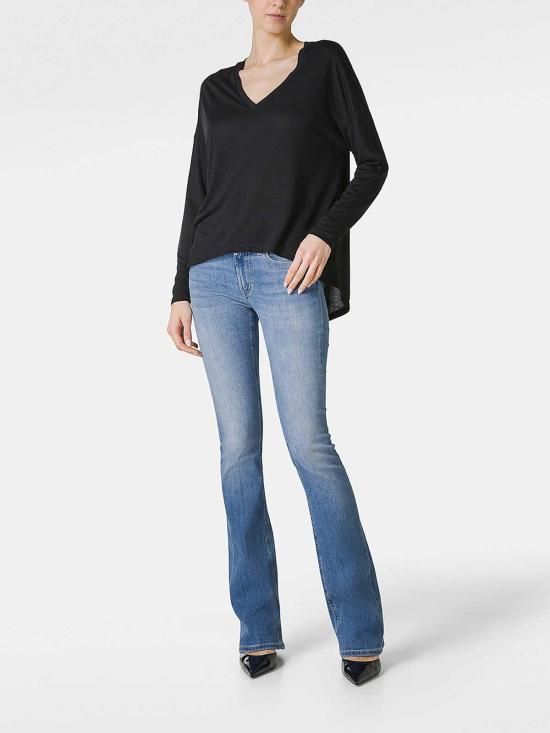  돈답 반팔 티셔츠 S993JF0337DHI9DD999 Black - DONDUP