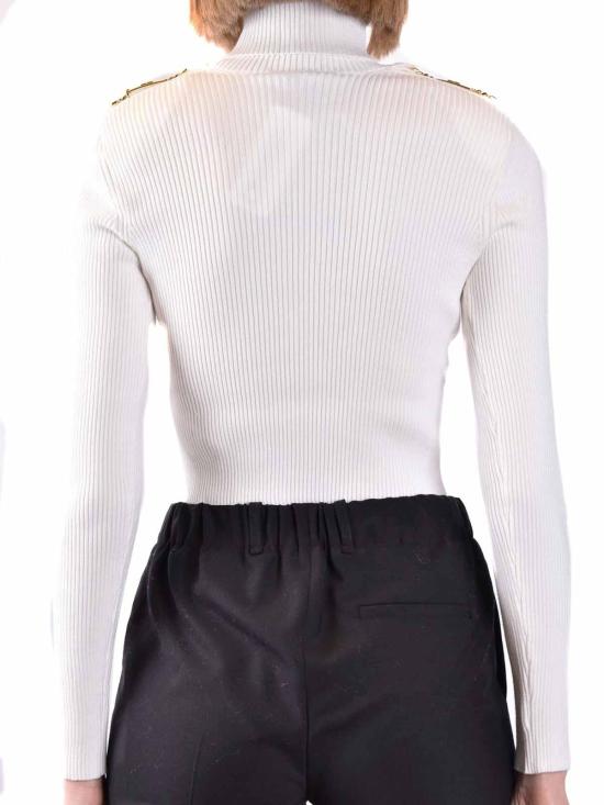  엘리자베타프랜치 긴팔 티셔츠 MK99M36E2360 White - ELISABETTA FRANCHI