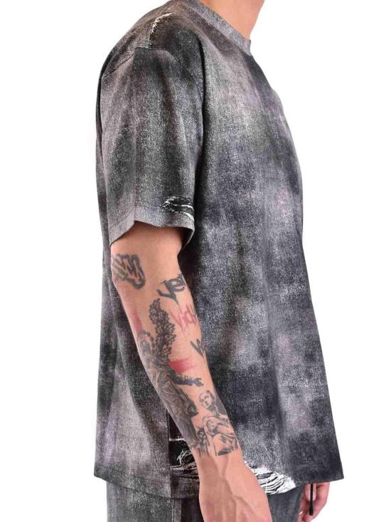 24FW 디젤 반팔 티셔츠 A130350DQAQ02 Multicolour - DIESEL