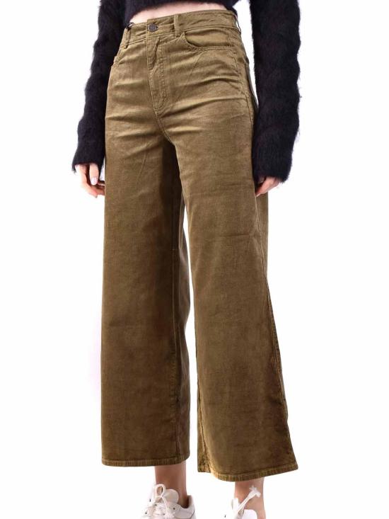  페이지 스트레이트 팬츠 7997E163422W3422 Green - PAIGE