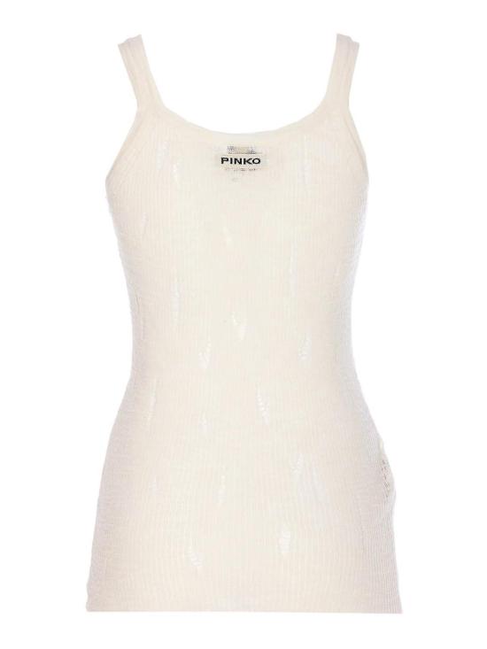  핑코 민소매 티셔츠 105143A2LPZ05 White - PINKO