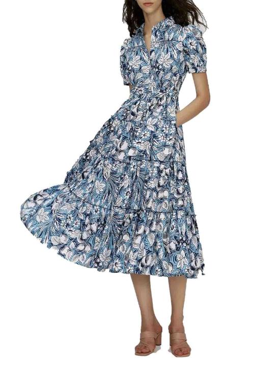  다이앤 본 퍼스텐버그 미디 스커트 DVFDS1S003BPRDI Multicolour - DIANE VON FURSTENBERG