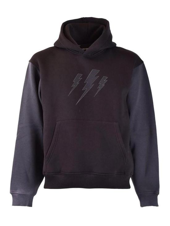  닐바렛 후드 티셔츠 NBV7JS206AV518S057 Black