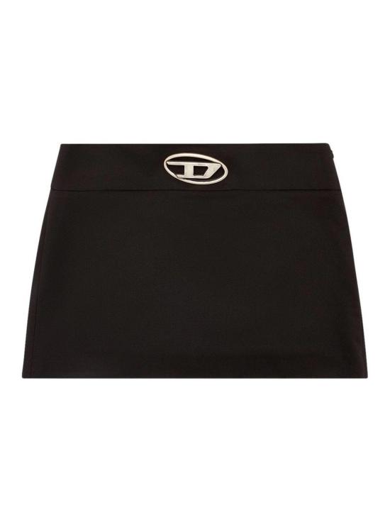  디젤 미디 스커트 A143880PHAL9XX Black
