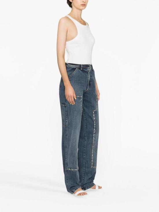  데 펨메스 스트레이트 팬츠 DP665P149 Light Wash - DES PHEMMES