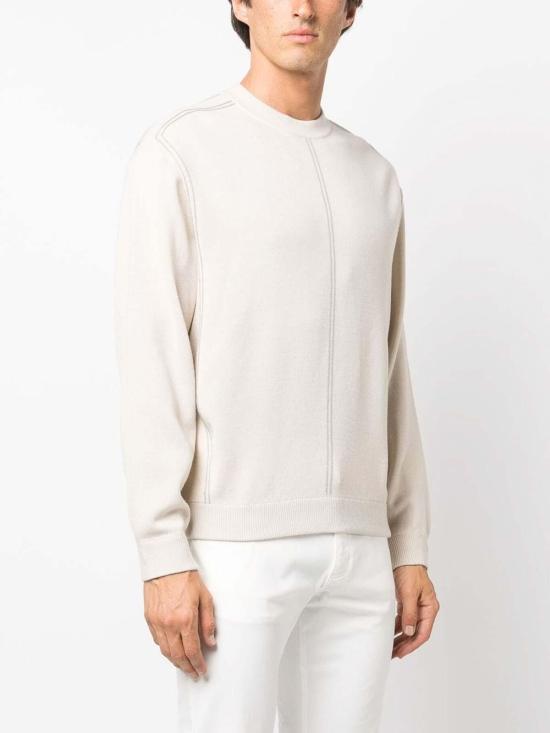  엠포리오 아르마니 스웨터 6R1MX31MOZZ0304 Beige - EMPORIO ARMANI