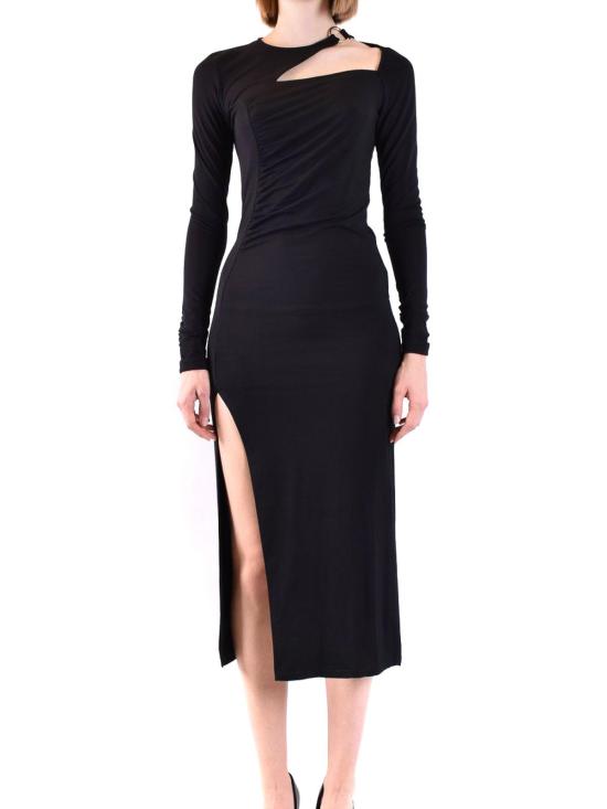  돈답 미디 스커트 DA364JS0282DGR6DD999 Black - DONDUP