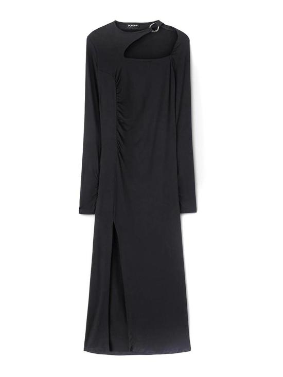  돈답 미디 스커트 DA364JS0282DGR6DD999 Black