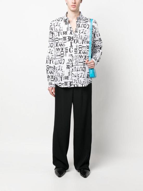  베르사체 긴팔 셔츠 74GAL2R2NS210003 White - VERSACE