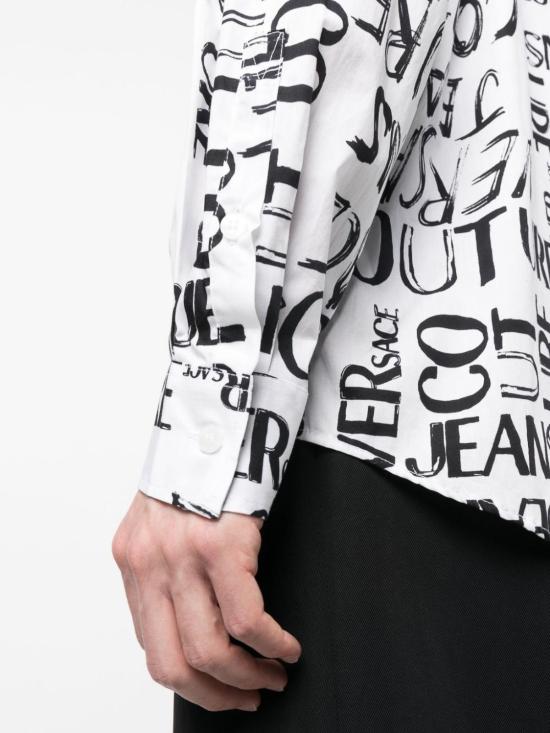  베르사체 긴팔 셔츠 74GAL2R2NS210003 White - VERSACE