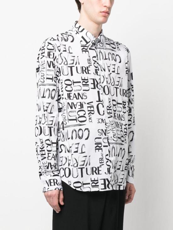  베르사체 긴팔 셔츠 74GAL2R2NS210003 White - VERSACE