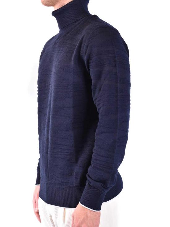  미소니 스웨터 UC23WN00BK021ZS278P Dark Blue - MISSONI