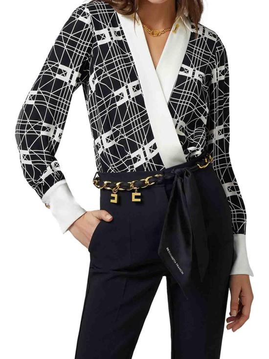  엘리자베타프랜치 블라우스 CBS0241E2685 Multicolour - ELISABETTA FRANCHI