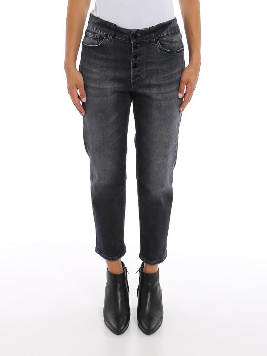  돈답 스트레이트 팬츠 DP268BDS0215DDN4999 Black - DONDUP