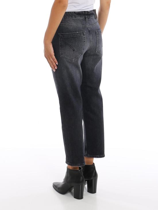  돈답 스트레이트 팬츠 DP268BDS0215DDN4999 Black - DONDUP