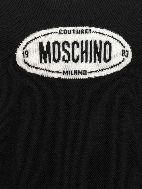 25FW 모스키노 스웨터 090170000555 Black - MOSCHINO