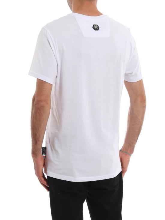  필립 플레인 반팔 티셔츠 F19CMTK3594PJY002N01 White - PHILIPP PLEIN