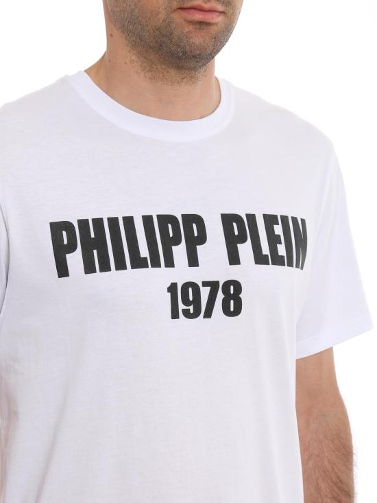  필립 플레인 반팔 티셔츠 F19CMTK3594PJY002N01 White - PHILIPP PLEIN