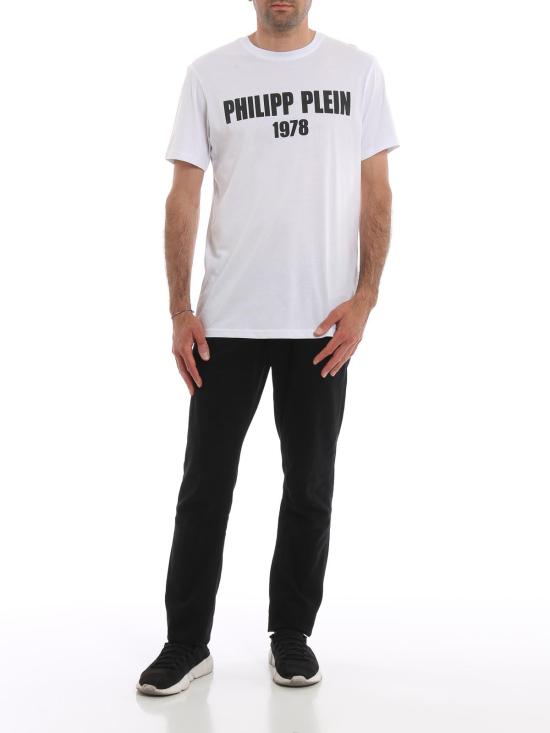  필립 플레인 반팔 티셔츠 F19CMTK3594PJY002N01 White - PHILIPP PLEIN
