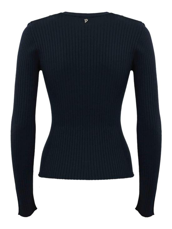 25FW 돈답 긴팔 티셔츠 DT338M00937D002890 Blue - DONDUP